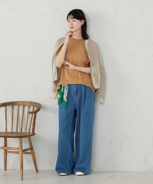 COMME CA ISM / コムサイズム ブルゾン | シアーオーバーサイズブルゾン | 詳細9