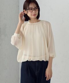 COMME CA ISM / コムサイズム シャツ・ブラウス | 【セットアイテム】ギャザーブラウス+タンクトップ