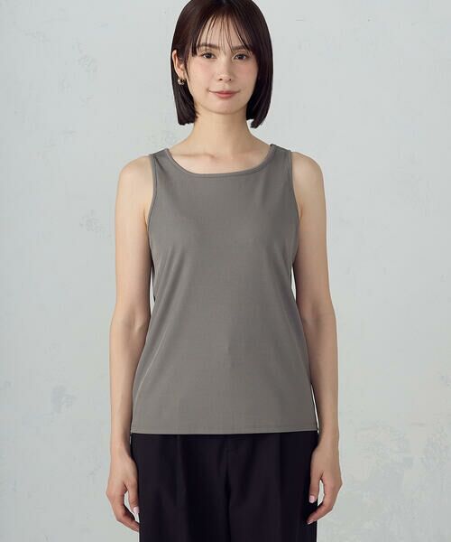 COMME CA ISM / コムサイズム シャツ・ブラウス | 【セットアイテム】ギャザーブラウス+タンクトップ | 詳細4