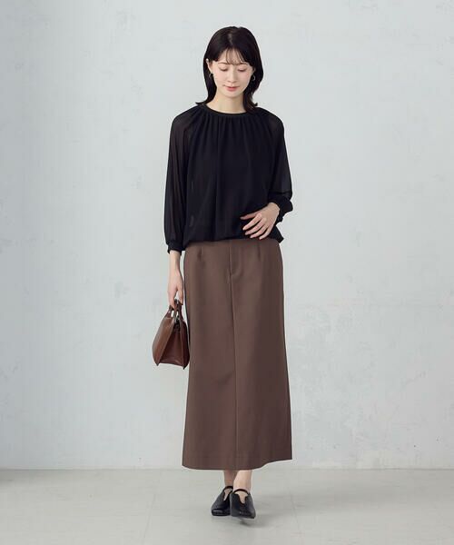 COMME CA ISM / コムサイズム シャツ・ブラウス | 【セットアイテム】ギャザーブラウス+タンクトップ | 詳細6