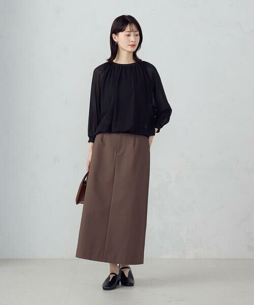 COMME CA ISM / コムサイズム シャツ・ブラウス | 【セットアイテム】ギャザーブラウス+タンクトップ | 詳細7