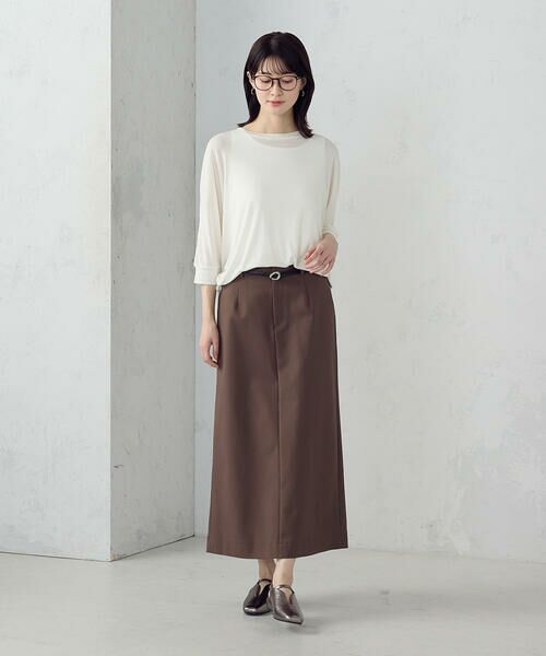 COMME CA ISM / コムサイズム シャツ・ブラウス | 【セットアイテム】オーバーTブラウス+タンクトップ | 詳細1