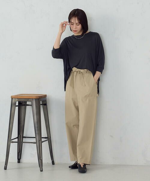 COMME CA ISM / コムサイズム シャツ・ブラウス | 【セットアイテム】オーバーTブラウス+タンクトップ | 詳細12