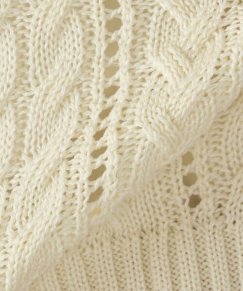 COMME CA ISM / コムサイズム カーディガン・ボレロ | 【ウォッシャブル】配色ライン 襟つきジップカーディガン | 詳細5