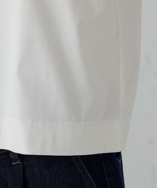 COMME CA ISM / コムサイズム カットソー | ボックスシルエット クロップド丈Ｔシャツ | 詳細17