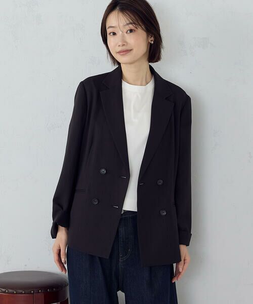 COMME CA ISM / コムサイズム カットソー | ボックスシルエット クロップド丈Ｔシャツ | 詳細9