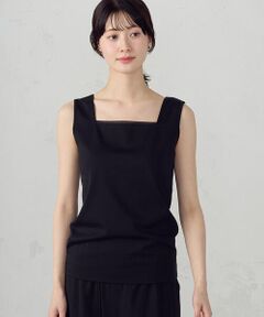 COMME CA ISM / コムサイズム タンクトップ | 2WAYスクエア ネックタンクトップ