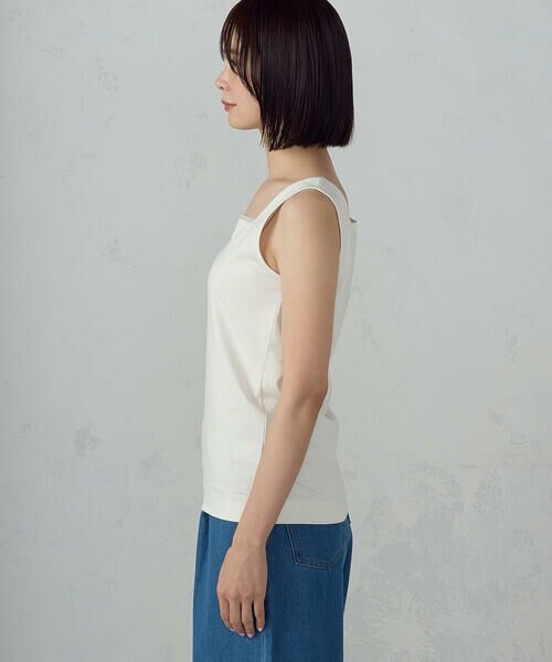 COMME CA ISM / コムサイズム タンクトップ | 2WAYスクエア ネックタンクトップ | 詳細4
