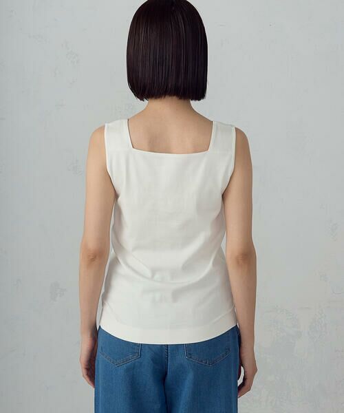 COMME CA ISM / コムサイズム タンクトップ | 2WAYスクエア ネックタンクトップ | 詳細5