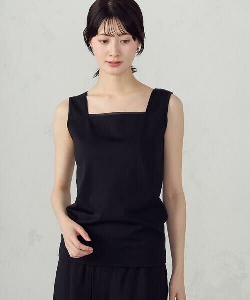COMME CA ISM / コムサイズム タンクトップ | 2WAYスクエア ネックタンクトップ | 詳細10