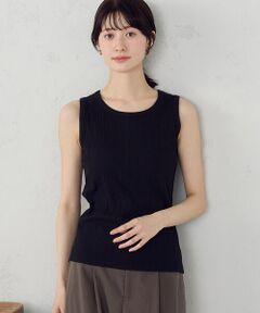 COMME CA ISM / コムサイズム タンクトップ | ランダム リブタンクトップ