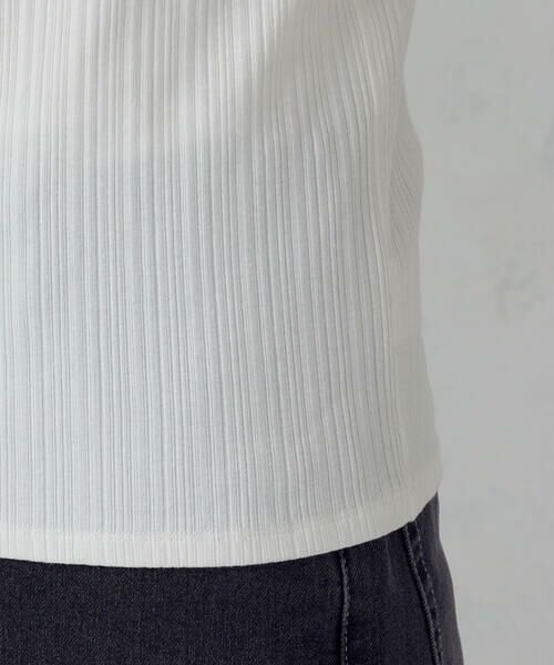 COMME CA ISM / コムサイズム タンクトップ | ランダム リブタンクトップ | 詳細8