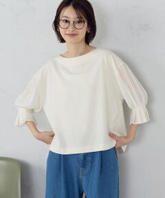 COMME CA ISM / コムサイズム カットソー | 【接触冷感】キャンディスリーブ カットソー