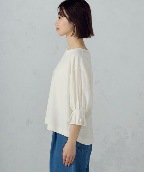 COMME CA ISM / コムサイズム カットソー | 【接触冷感】キャンディスリーブ カットソー | 詳細5