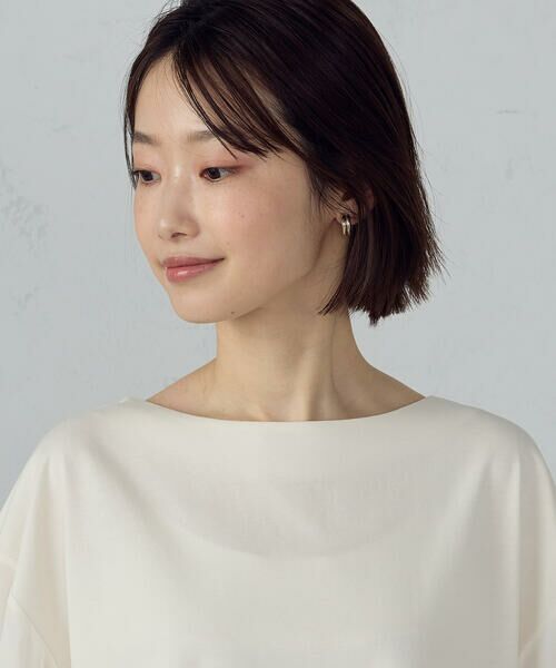 COMME CA ISM / コムサイズム カットソー | 【接触冷感】キャンディスリーブ カットソー | 詳細7