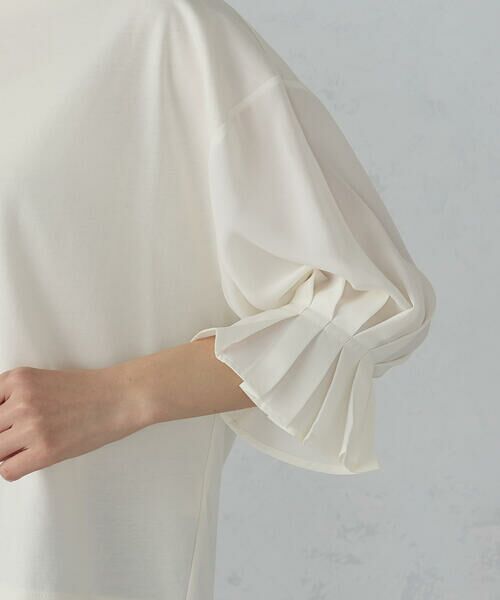 COMME CA ISM / コムサイズム カットソー | 【接触冷感】キャンディスリーブ カットソー | 詳細8