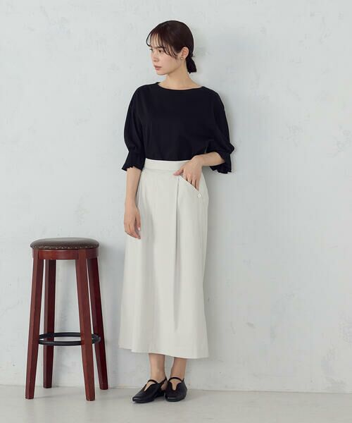 COMME CA ISM / コムサイズム カットソー | 【接触冷感】キャンディスリーブ カットソー | 詳細13