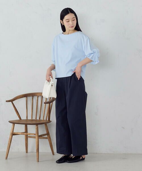 COMME CA ISM / コムサイズム カットソー | 【接触冷感】キャンディスリーブ カットソー | 詳細14