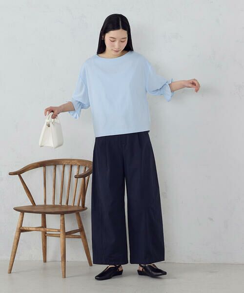 COMME CA ISM / コムサイズム カットソー | 【接触冷感】キャンディスリーブ カットソー | 詳細15