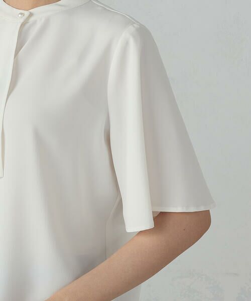 COMME CA ISM / コムサイズム シャツ・ブラウス | ボウタイ風 半袖ブラウス | 詳細8