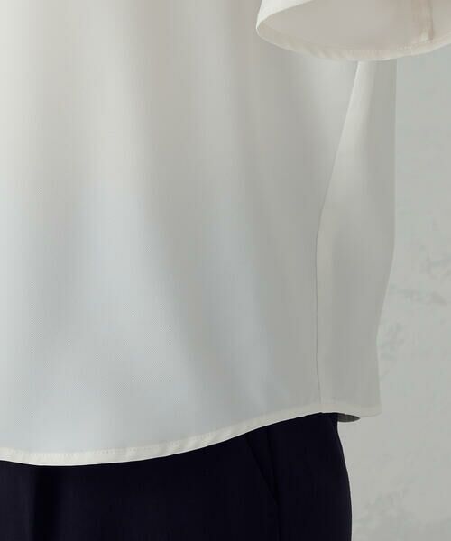 COMME CA ISM / コムサイズム シャツ・ブラウス | ボウタイ風 半袖ブラウス | 詳細9