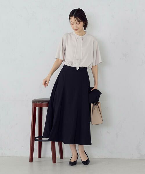 COMME CA ISM / コムサイズム シャツ・ブラウス | ボウタイ風 半袖ブラウス | 詳細23