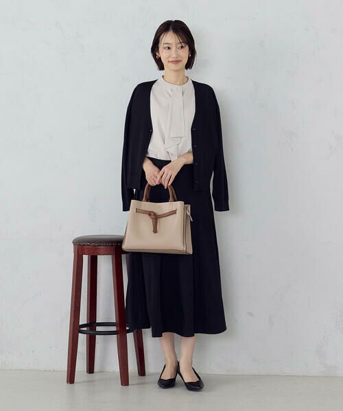 COMME CA ISM / コムサイズム シャツ・ブラウス | ボウタイ風 半袖ブラウス | 詳細9