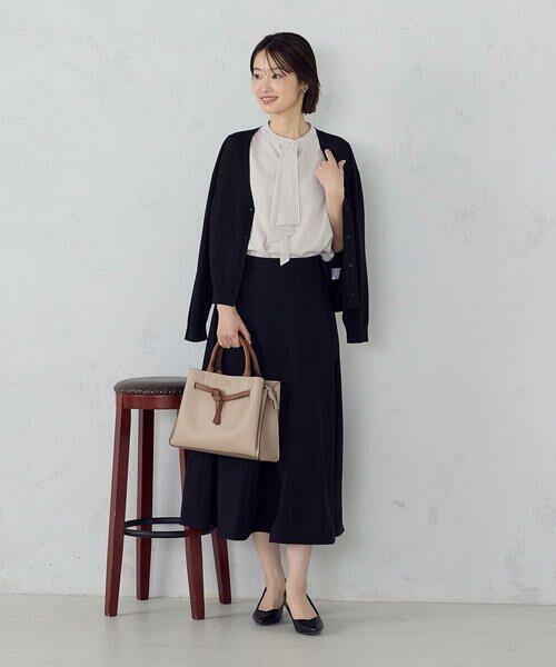 COMME CA ISM / コムサイズム シャツ・ブラウス | ボウタイ風 半袖ブラウス | 詳細10