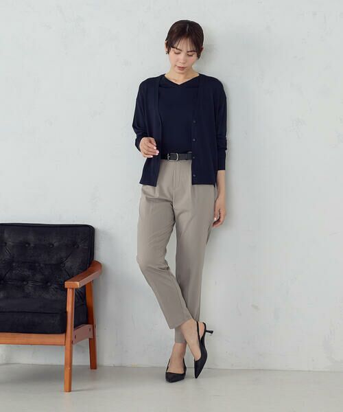 COMME CA ISM / コムサイズム カーディガン・ボレロ | 【ウォッシャブル・UVカット】ベーシック カーディガン | 詳細14