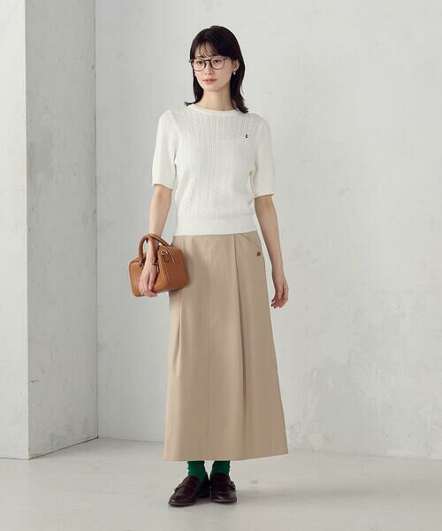 COMME CA ISM / コムサイズム ニット・セーター | ケーブル クルーネックニット | 詳細1