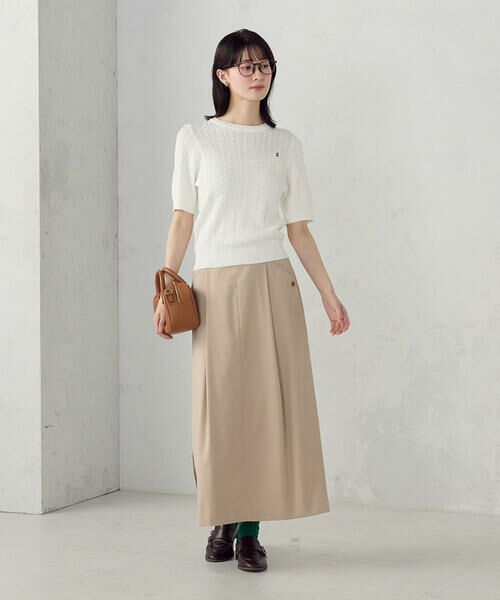 COMME CA ISM / コムサイズム ニット・セーター | ケーブル クルーネックニット | 詳細2