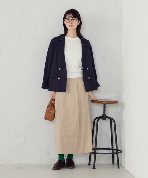 COMME CA ISM / コムサイズム ニット・セーター | ケーブル クルーネックニット | 詳細3