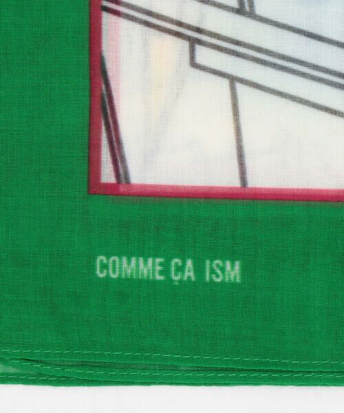 COMME CA ISM / コムサイズム マフラー・ショール・スヌード・ストール | スクランブル風景プリント スカーフ | 詳細16