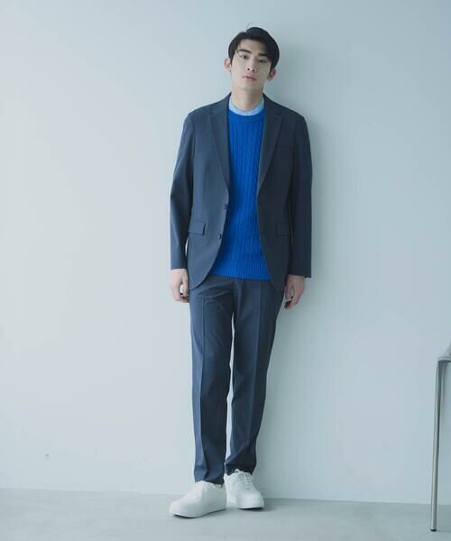 COMME CA ISM / コムサイズム セットアップ | 【セットアップ対応】2WAYストレッチ テーパードパンツ | 詳細8