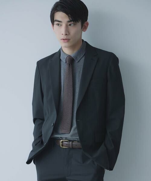 COMME CA ISM / コムサイズム セットアップ | 【セットアップ対応】2WAYストレッチ ジャケット（ブラック）