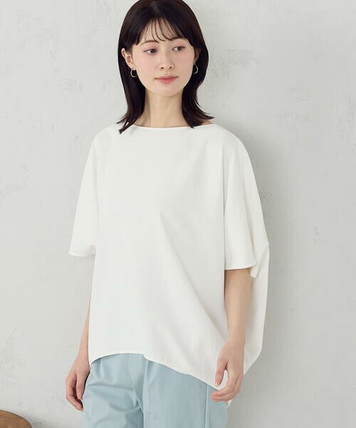 COMME CA ISM / コムサイズム シャツ・ブラウス | 【UVカット・接触冷感・吸水速乾】リラックス Tブラウス | 詳細4