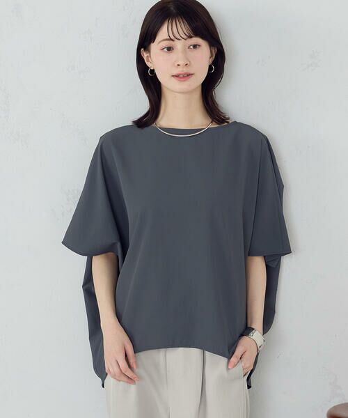 COMME CA ISM / コムサイズム シャツ・ブラウス | 【UVカット・接触冷感・吸水速乾】リラックス Tブラウス | 詳細9