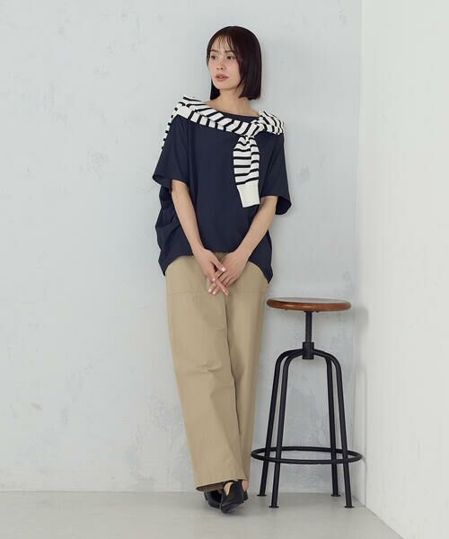 COMME CA ISM / コムサイズム シャツ・ブラウス | 【UVカット・接触冷感・吸水速乾】リラックス Tブラウス | 詳細11