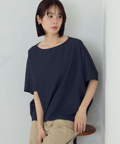 COMME CA ISM / コムサイズム シャツ・ブラウス | 【UVカット・接触冷感・吸水速乾】リラックス Tブラウス | 詳細14