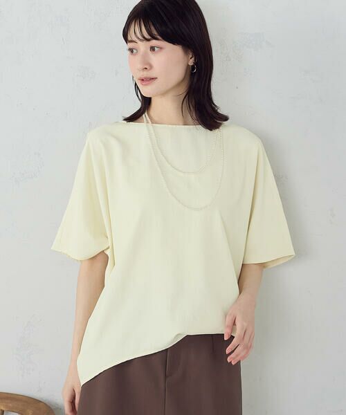 COMME CA ISM / コムサイズム シャツ・ブラウス | 【UVカット・接触冷感・吸水速乾】リラックス Tブラウス | 詳細17