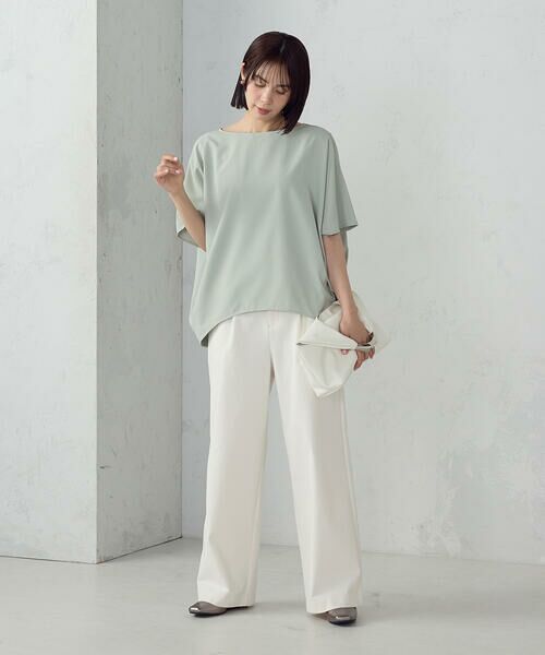 COMME CA ISM / コムサイズム シャツ・ブラウス | 【UVカット・接触冷感・吸水速乾】リラックス Tブラウス | 詳細18