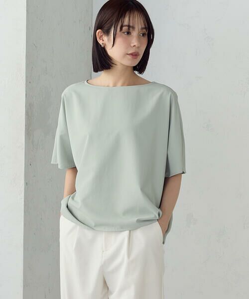 COMME CA ISM / コムサイズム シャツ・ブラウス | 【UVカット・接触冷感・吸水速乾】リラックス Tブラウス | 詳細20