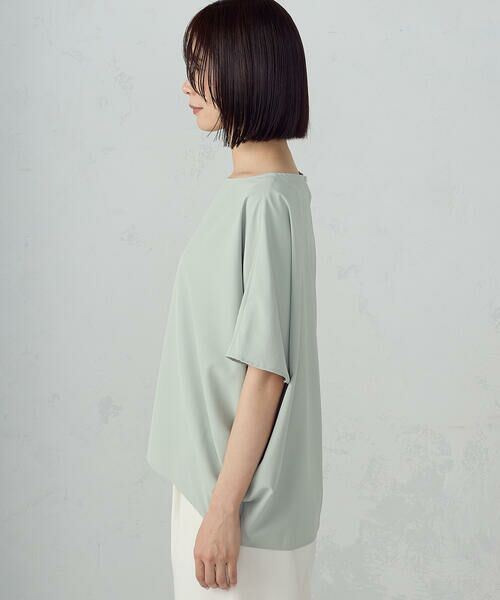 COMME CA ISM / コムサイズム シャツ・ブラウス | 【UVカット・接触冷感・吸水速乾】リラックス Tブラウス | 詳細22