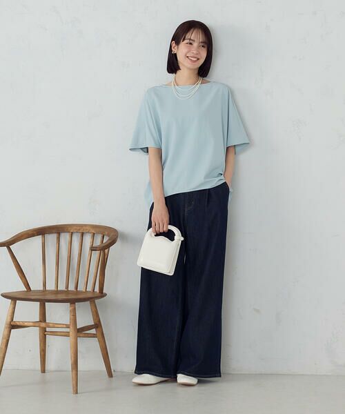 COMME CA ISM / コムサイズム シャツ・ブラウス | 【UVカット・接触冷感・吸水速乾】リラックス Tブラウス | 詳細28