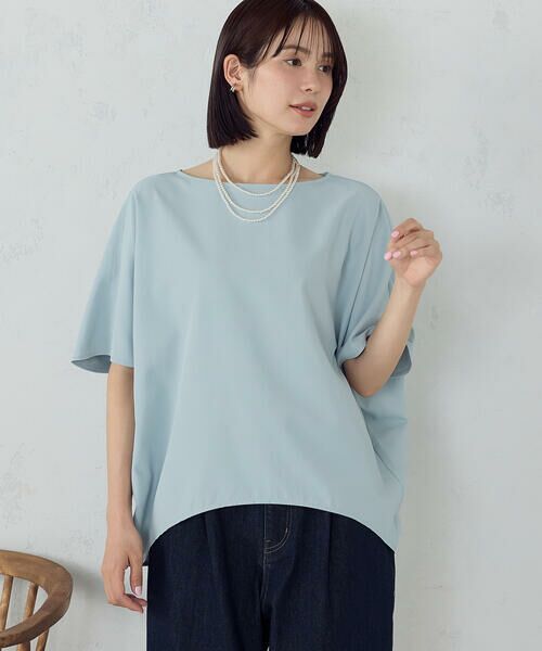 COMME CA ISM / コムサイズム シャツ・ブラウス | 【UVカット・接触冷感・吸水速乾】リラックス Tブラウス | 詳細30