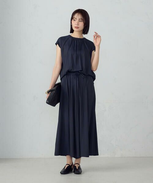 COMME CA ISM / コムサイズム シャツ・ブラウス | ゆるっとろみ ブラウス/セットアップ対応 | 詳細1