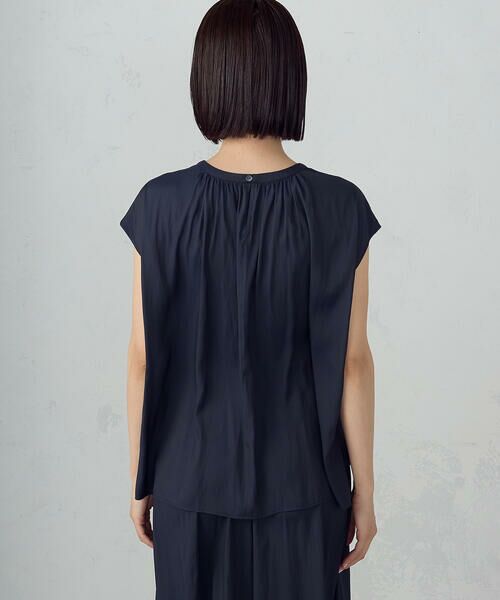 COMME CA ISM / コムサイズム シャツ・ブラウス | ゆるっとろみ ブラウス/セットアップ対応 | 詳細6