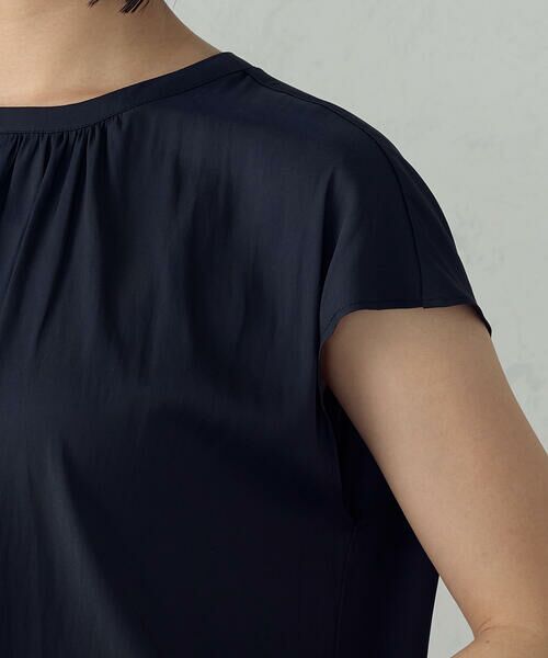 COMME CA ISM / コムサイズム シャツ・ブラウス | ゆるっとろみ ブラウス/セットアップ対応 | 詳細9