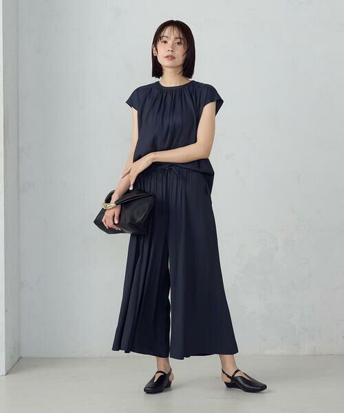 COMME CA ISM / コムサイズム シャツ・ブラウス | ゆるっとろみ ブラウス/セットアップ対応 | 詳細2