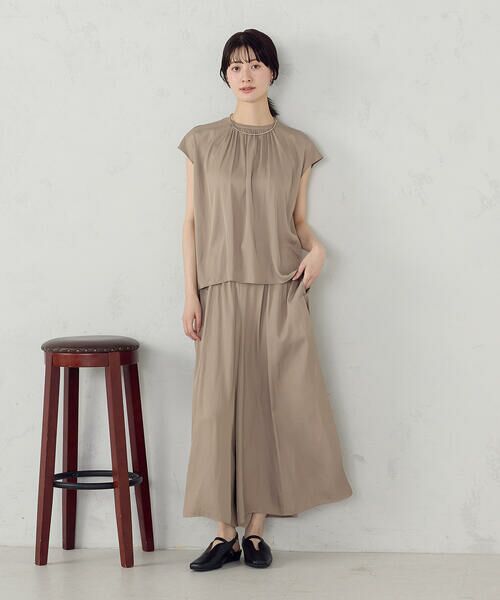 COMME CA ISM / コムサイズム シャツ・ブラウス | ゆるっとろみ ブラウス/セットアップ対応 | 詳細12